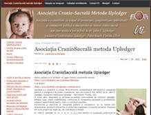 Tablet Screenshot of craniosacral.ro